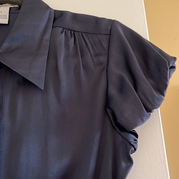 KENSIE short sleeves silk top, size 8 - Picture 3 of 14